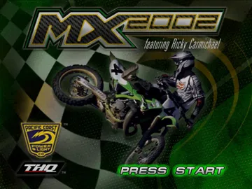 MX 2002 featuring Ricky Carmichael screen shot title